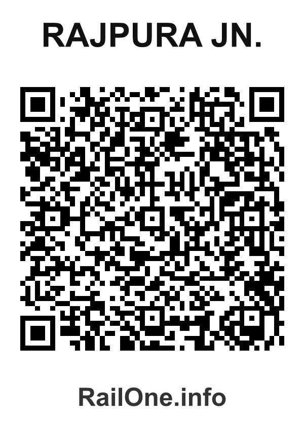 RailOne QR Code for Rajpura Jn. station