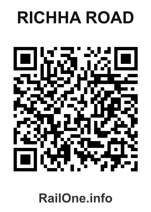 RailOne QR Code for Richha Road station