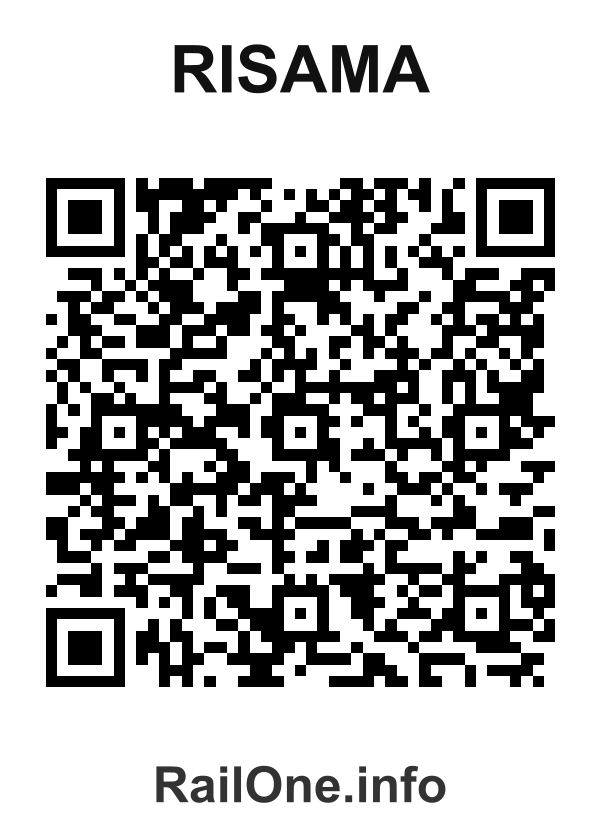 RailOne QR Code for Risama station