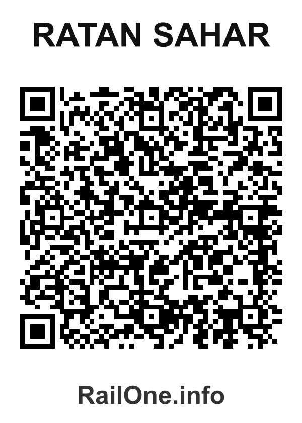 RailOne QR Code for Ratan Sahar station