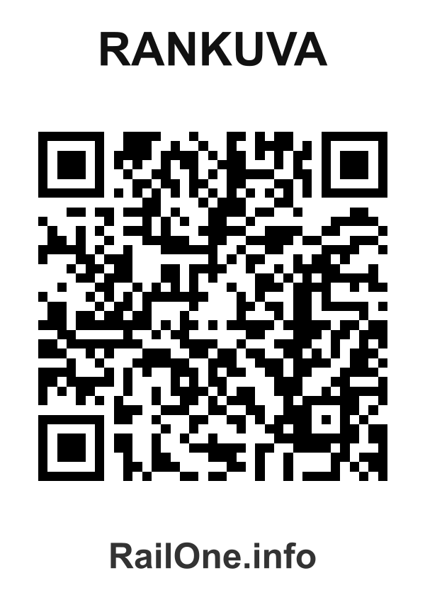 RailOne QR Code for Rankuva station