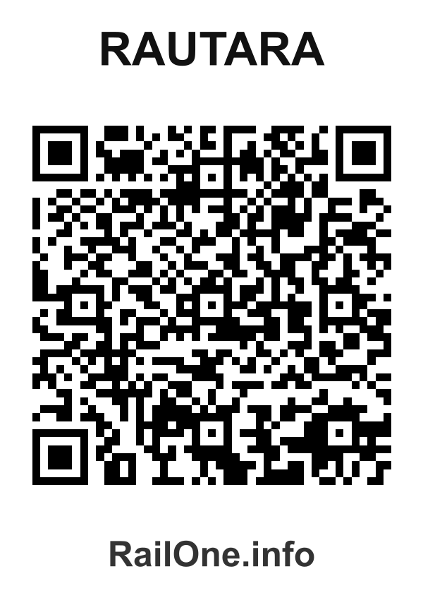 RailOne QR Code for Rautara station