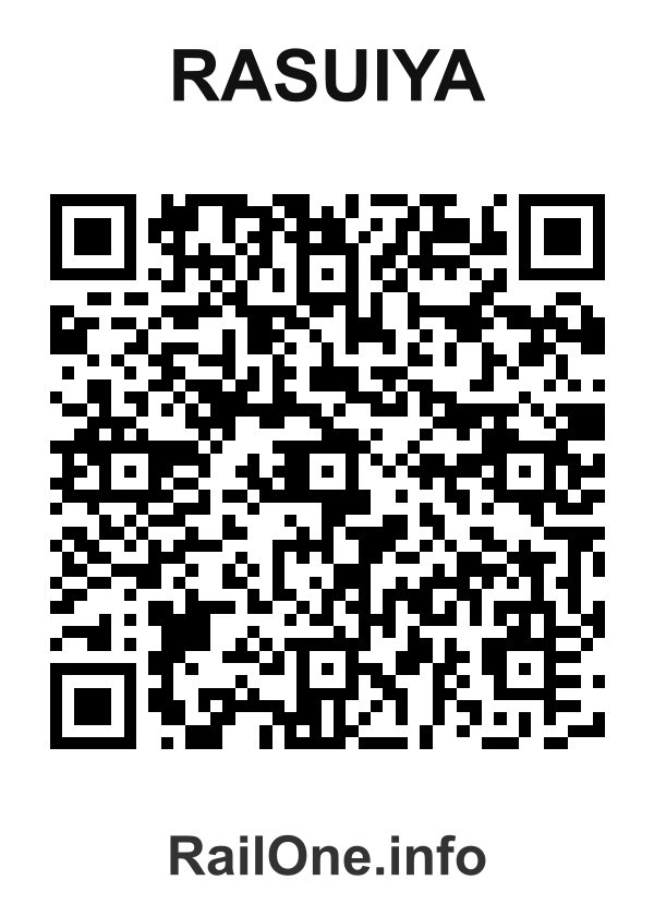 RailOne QR Code for Rasuiya station