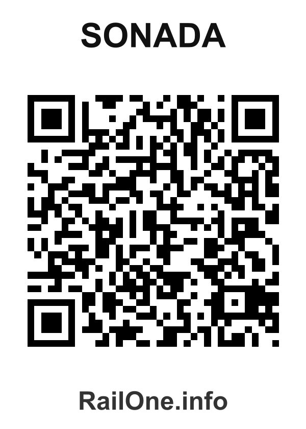 RailOne QR Code for Sonada station