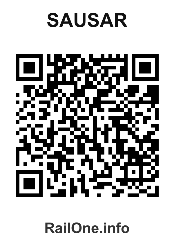 RailOne QR Code for Sausar station