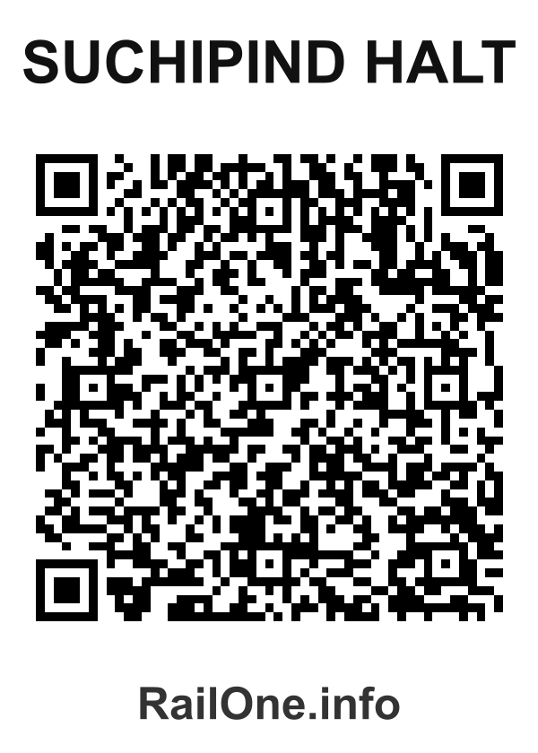 RailOne QR Code for Suchipind Halt station