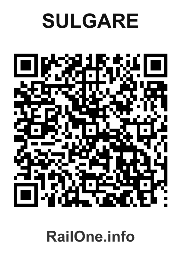 RailOne QR Code for Sulgare station