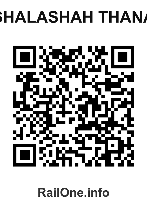RailOne QR Code for Shalashah Thana station
