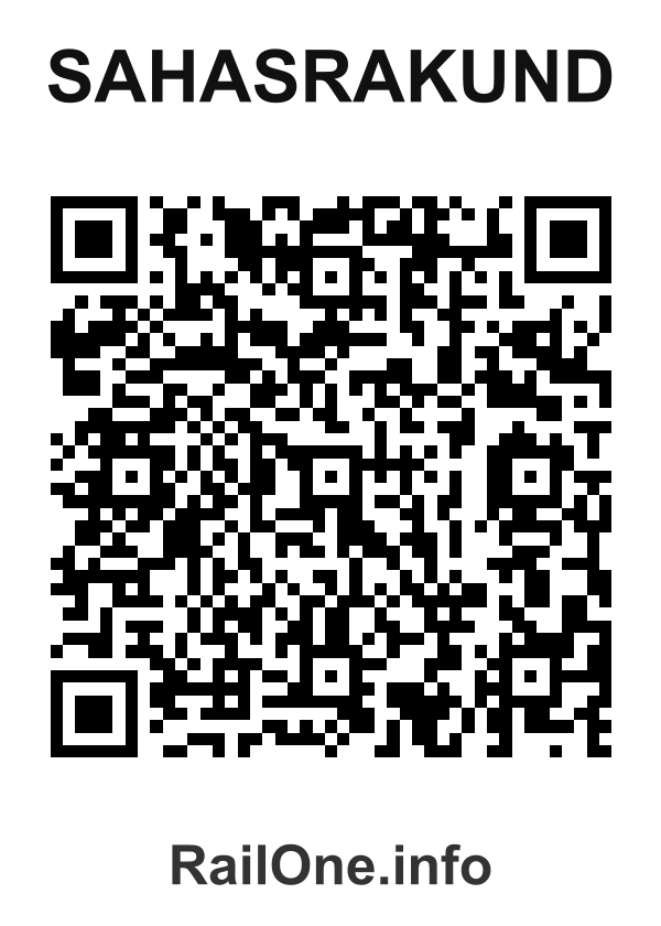 RailOne QR Code for Sahasrakund station