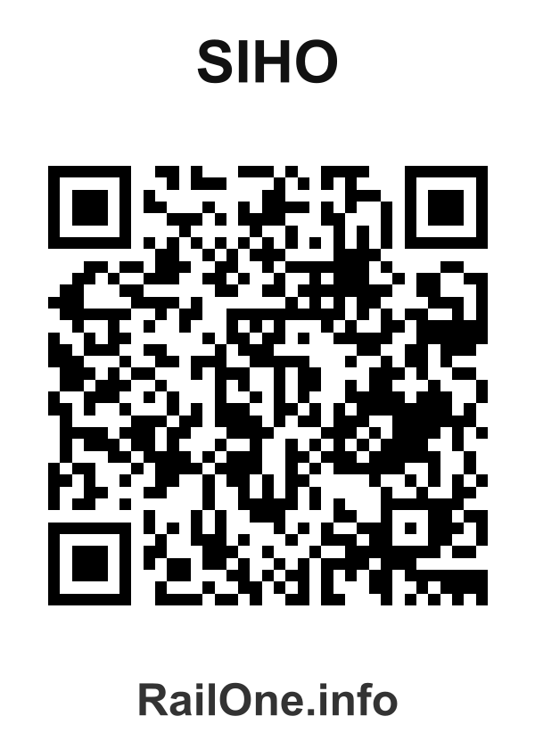 RailOne QR Code for Siho station
