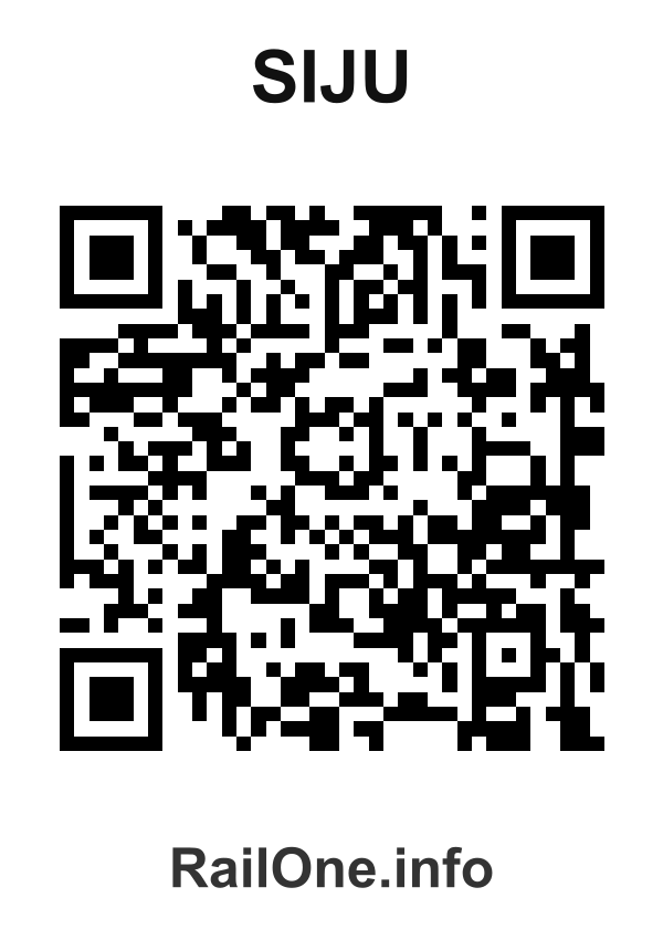 RailOne QR Code for Siju station