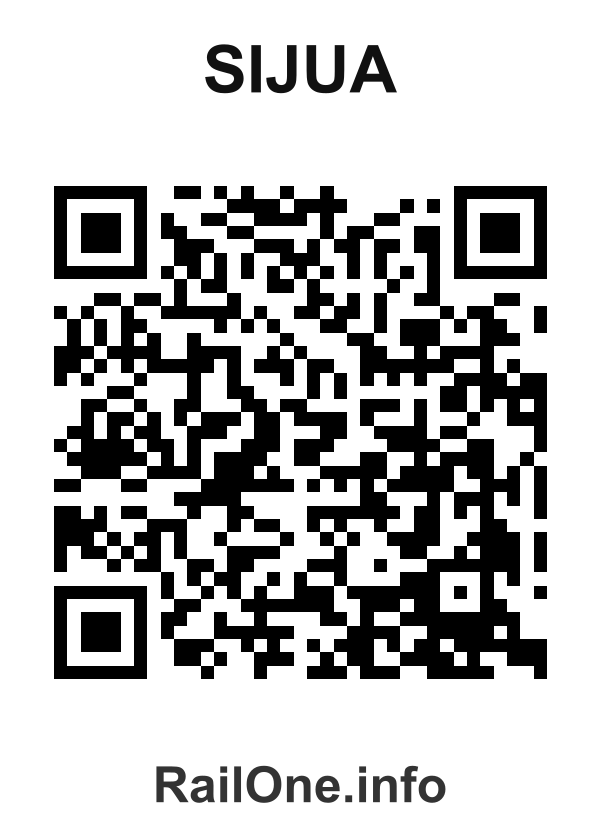 RailOne QR Code for Sijua station