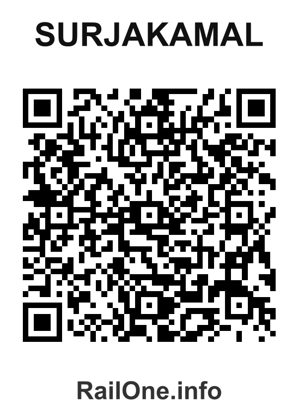 RailOne QR Code for Surjakamal station