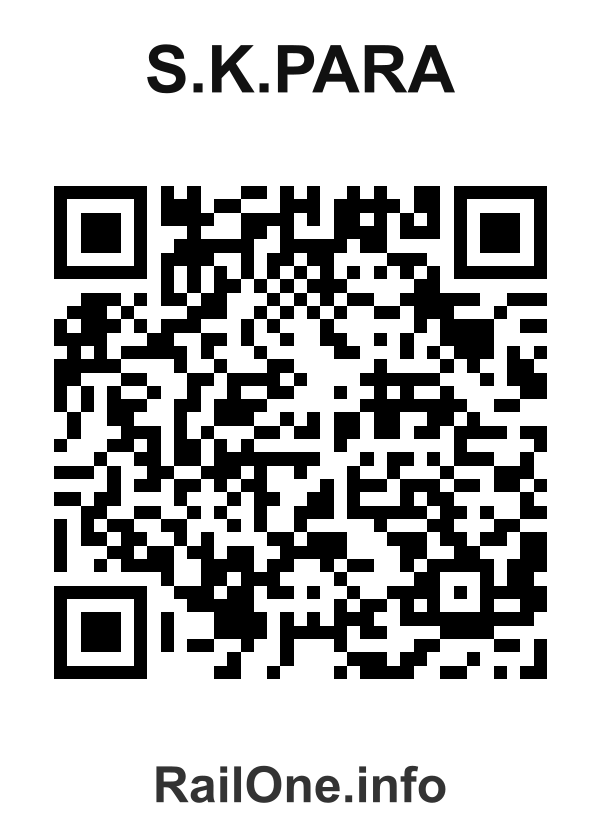 RailOne QR Code for S.k.para station
