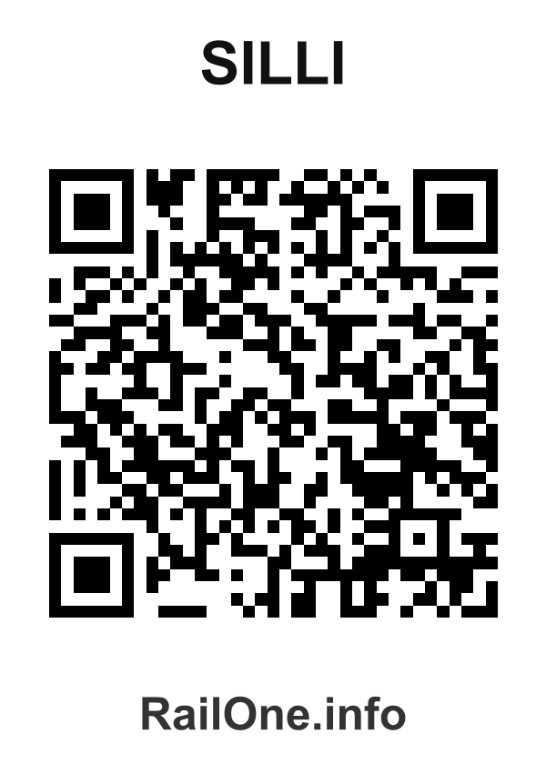 RailOne QR Code for Silli station