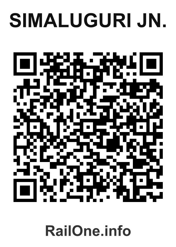 RailOne QR Code for Simaluguri Jn. station