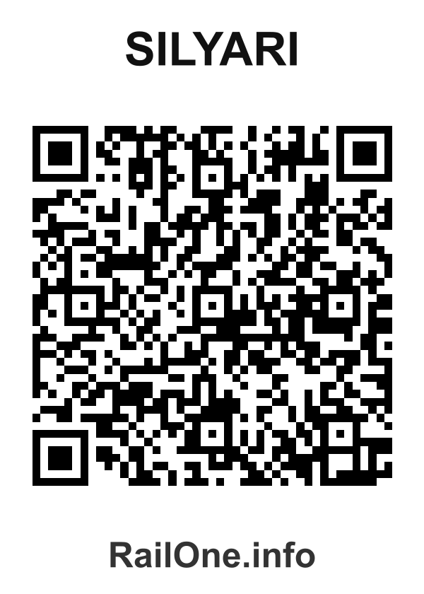 RailOne QR Code for Silyari station