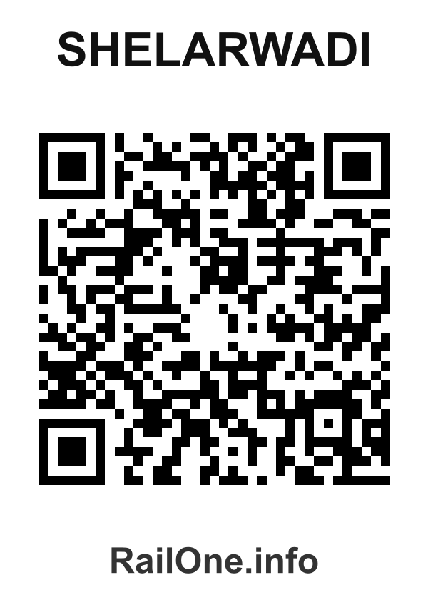 RailOne QR Code for Shelarwadi station
