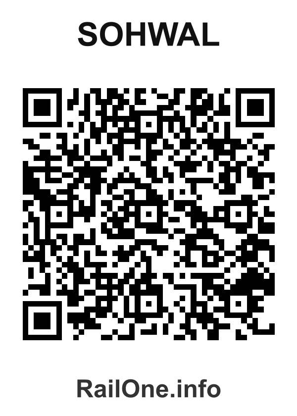 RailOne QR Code for Sohwal station