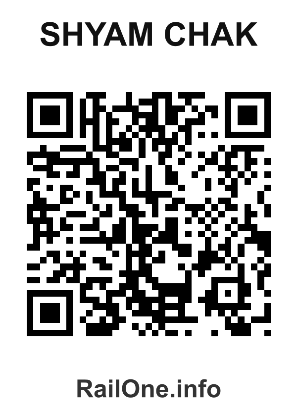RailOne QR Code for Shyam Chak station