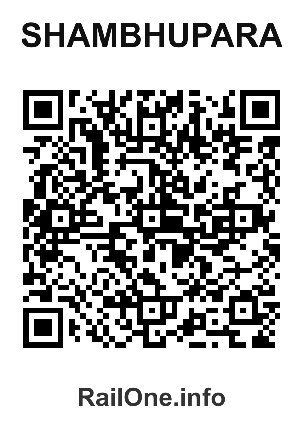 RailOne QR Code for Shambhupara station