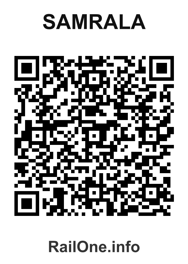 RailOne QR Code for Samrala station