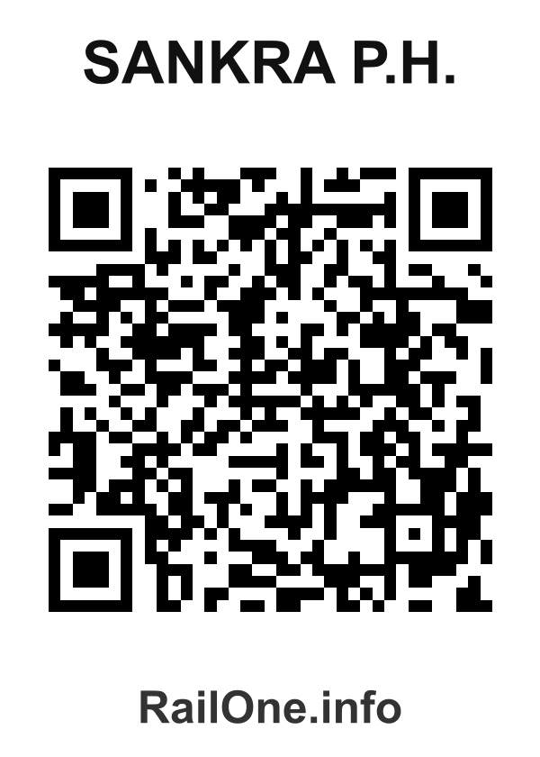 RailOne QR Code for Sankra P.h. station