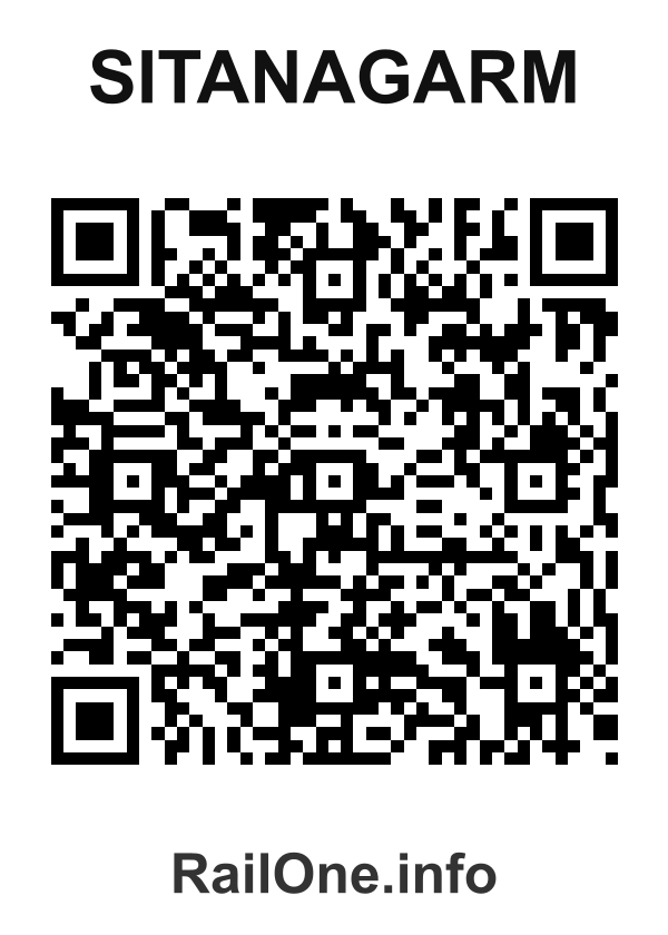 RailOne QR Code for Sitanagarm station