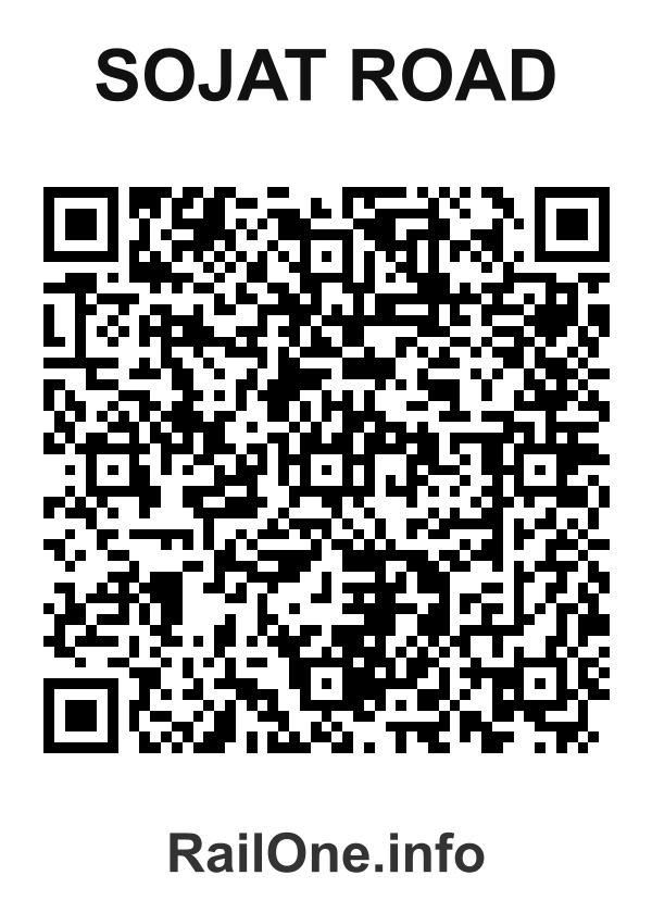 RailOne QR Code for Sojat Road station