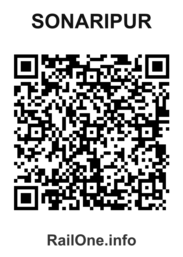 RailOne QR Code for Sonaripur station