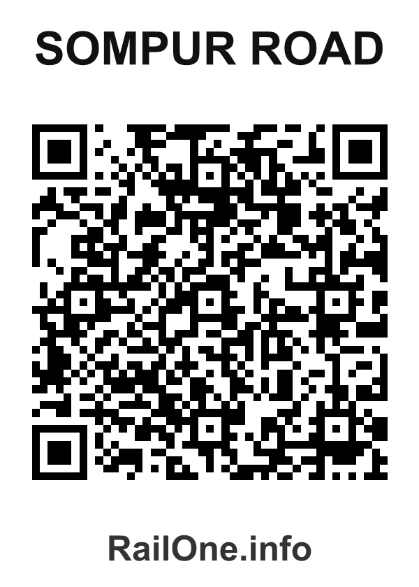 RailOne QR Code for Sompur Road station