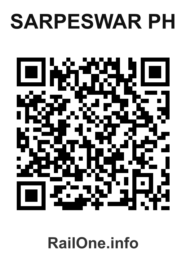 RailOne QR Code for Sarpeswar Ph station