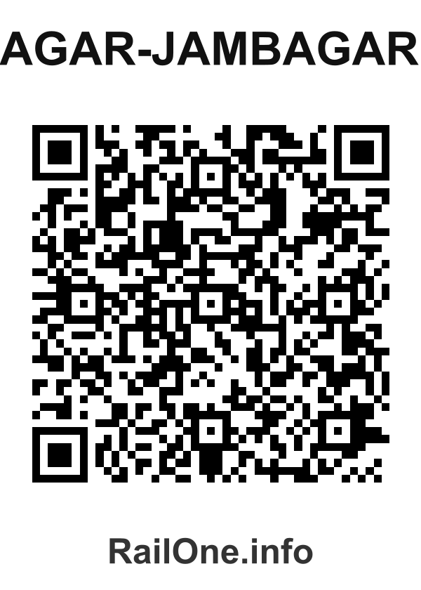 RailOne QR Code for Sagar-jambagaru station