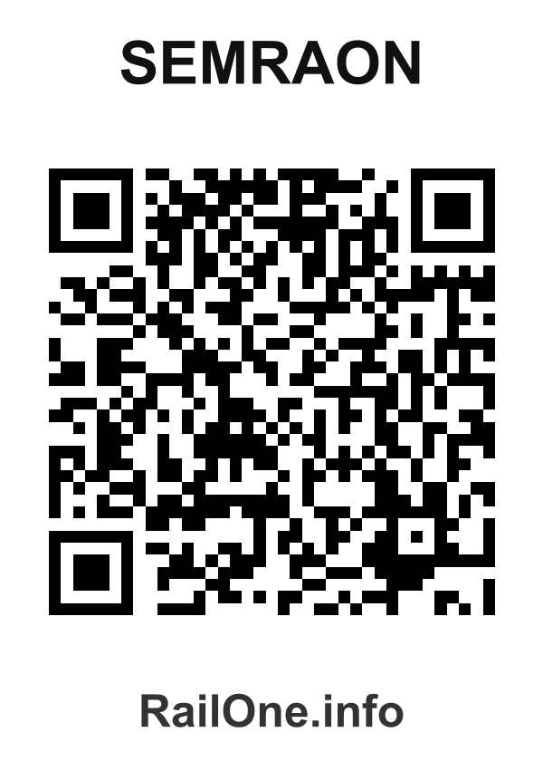 RailOne QR Code for Semraon station