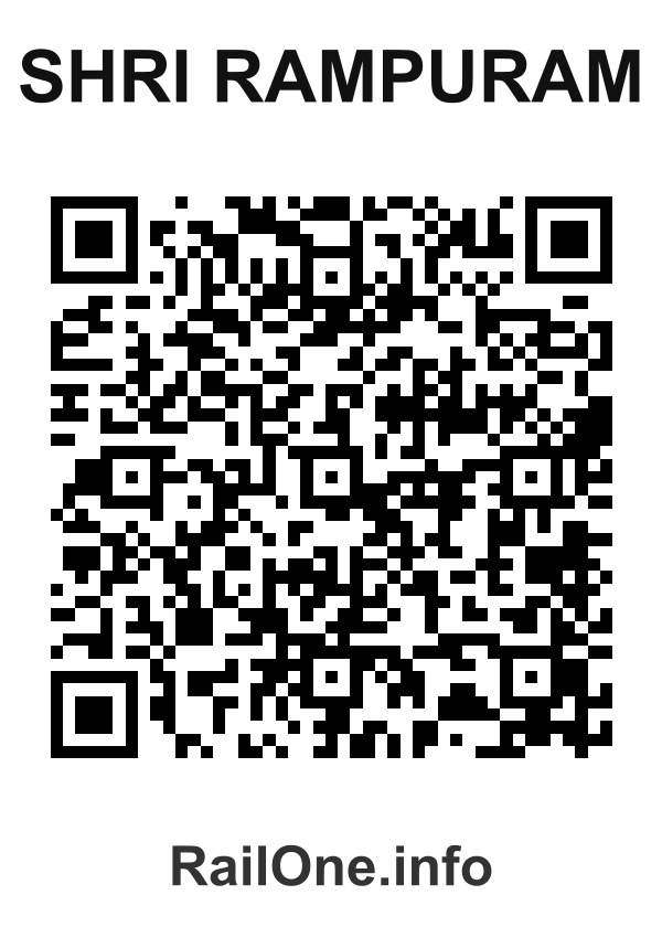 RailOne QR Code for Shri Rampuram station