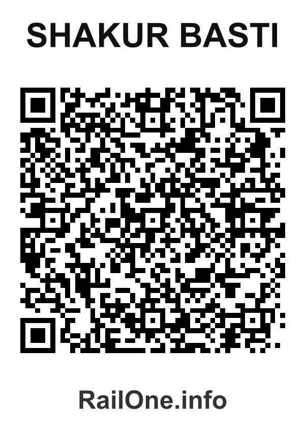 RailOne QR Code for Shakur Basti station