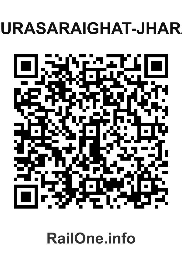 RailOne QR Code for Surasaraighat-jhara station