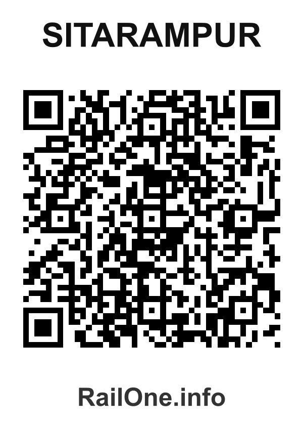 RailOne QR Code for Sitarampur station