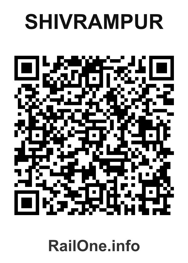 RailOne QR Code for Shivrampur station