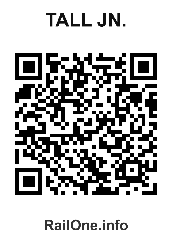 RailOne QR Code for Tall Jn. station