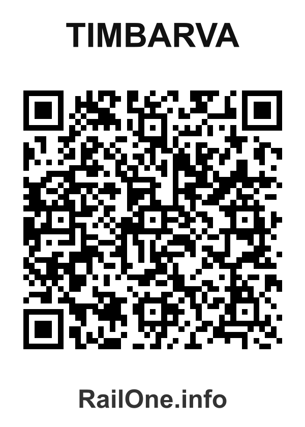 RailOne QR Code for Timbarva station