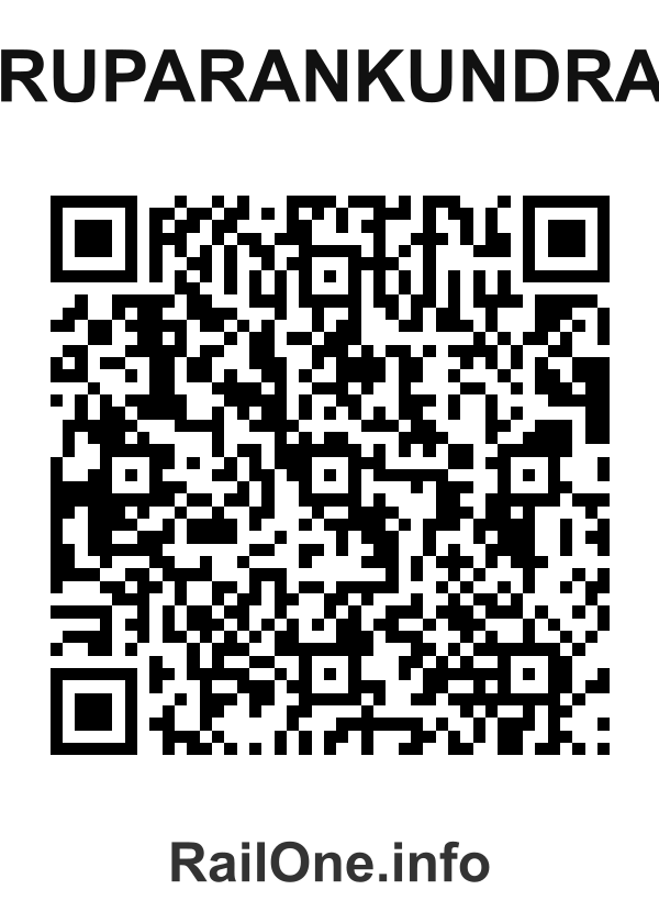 RailOne QR Code for Tiruparankundram station