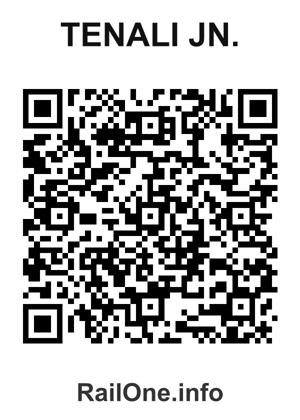 RailOne QR Code for Tenali Jn. station