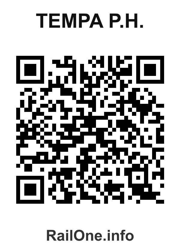 RailOne QR Code for Tempa P.h. station