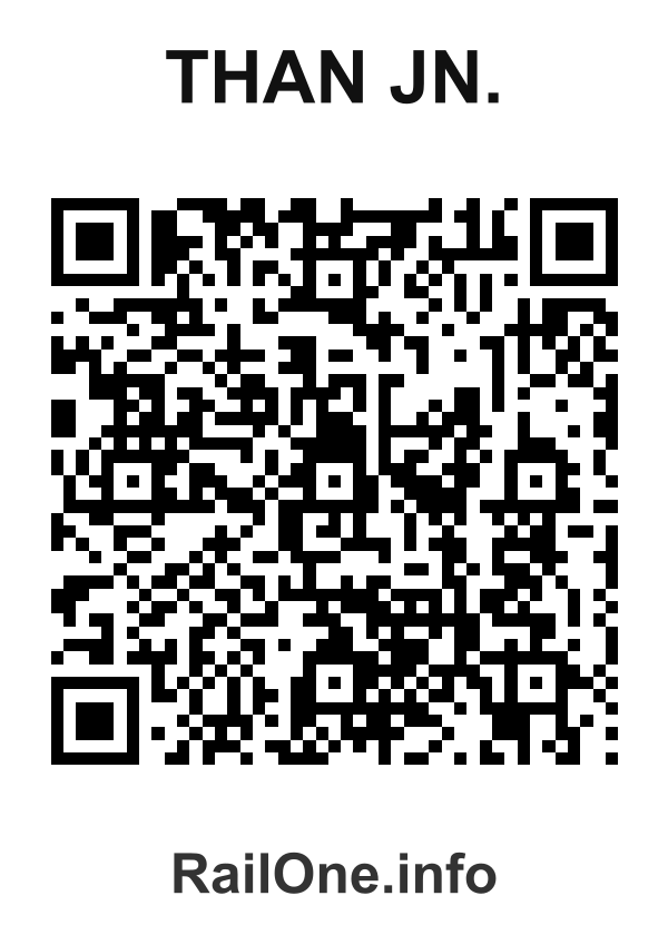 RailOne QR Code for Than Jn. station