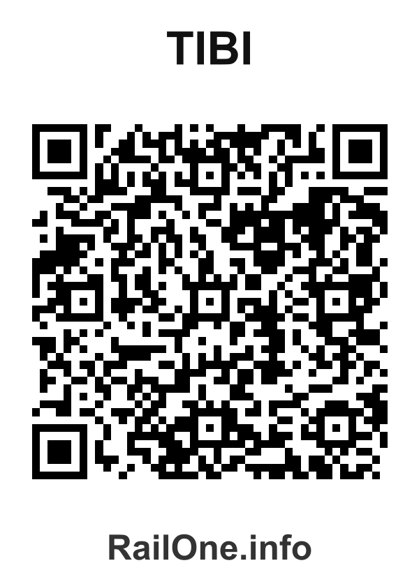 RailOne QR Code for Tibi station