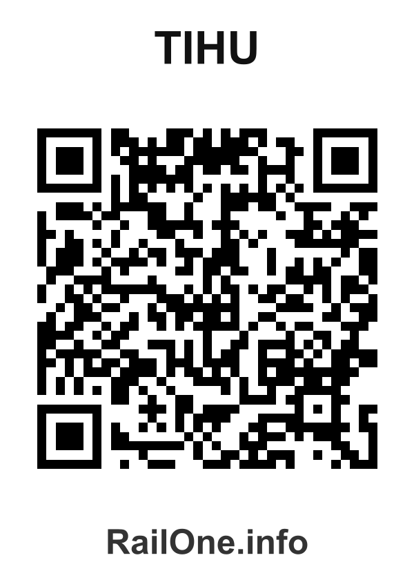 RailOne QR Code for Tihu station