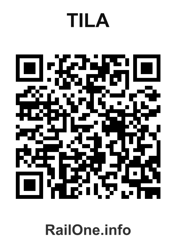 RailOne QR Code for Tila station