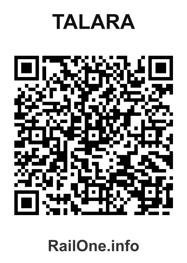 RailOne QR Code for Talara station