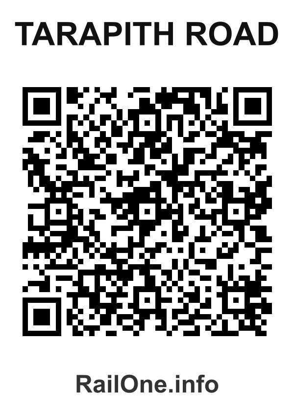 RailOne QR Code for Tarapith Road station